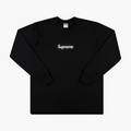 Supreme T-Shirt Manches Longues Box Logo Noir