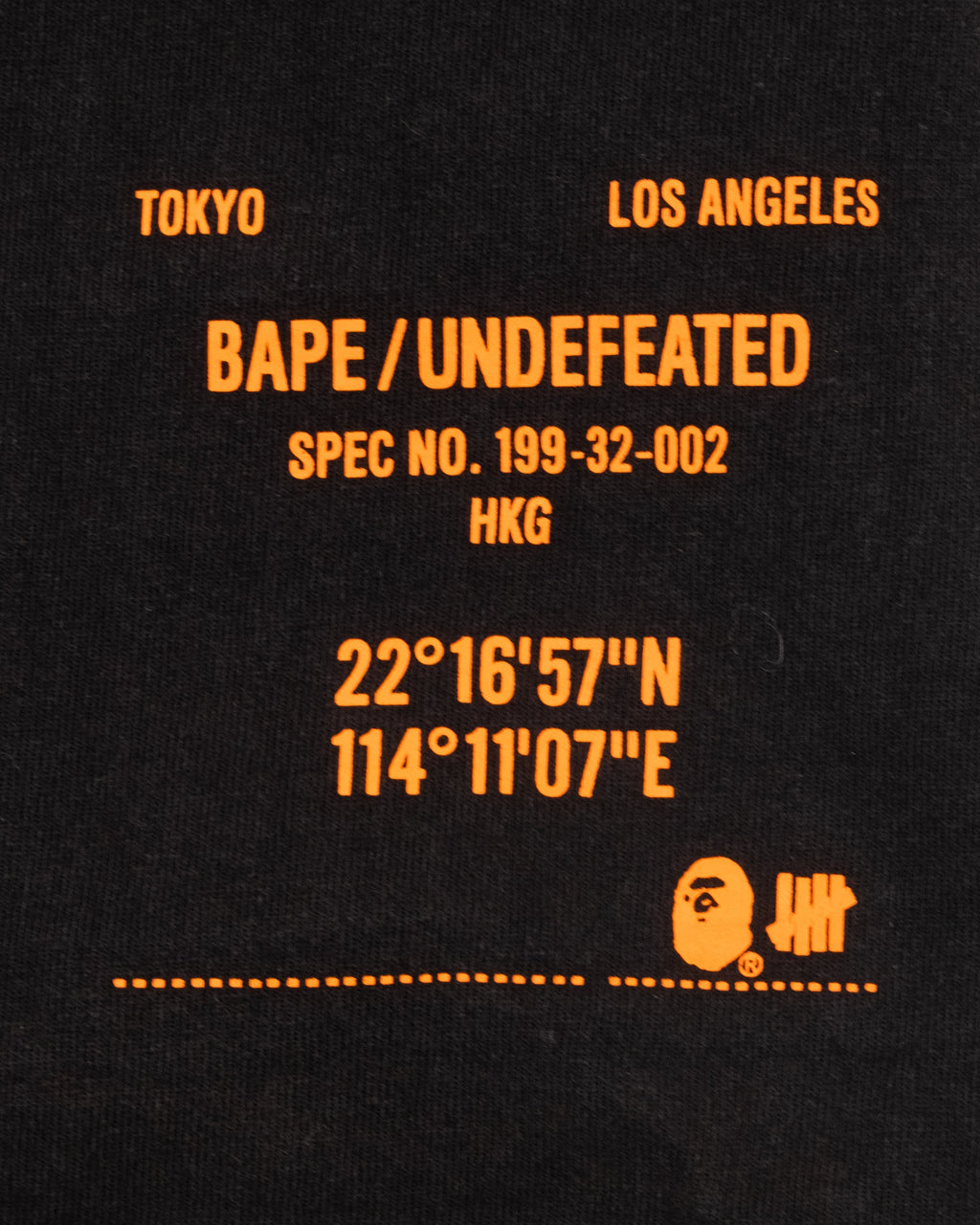 T-Shirt - x Undefeated - Black
