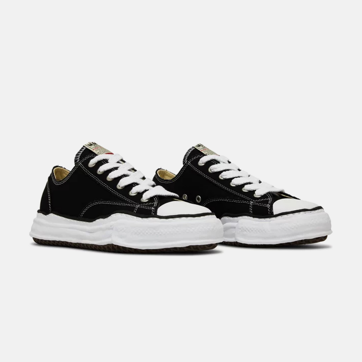 Maison Mihara Peterson OG Sole Canvas Low Black