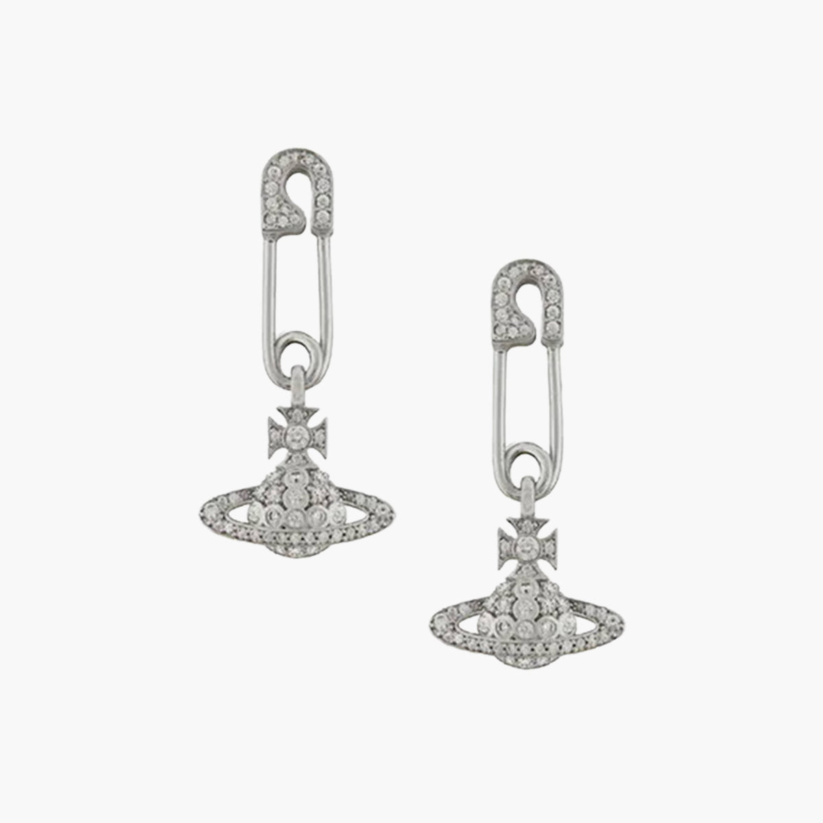 Vivienne Westwood Boucle d'Oreilles - Lucrece - Silver