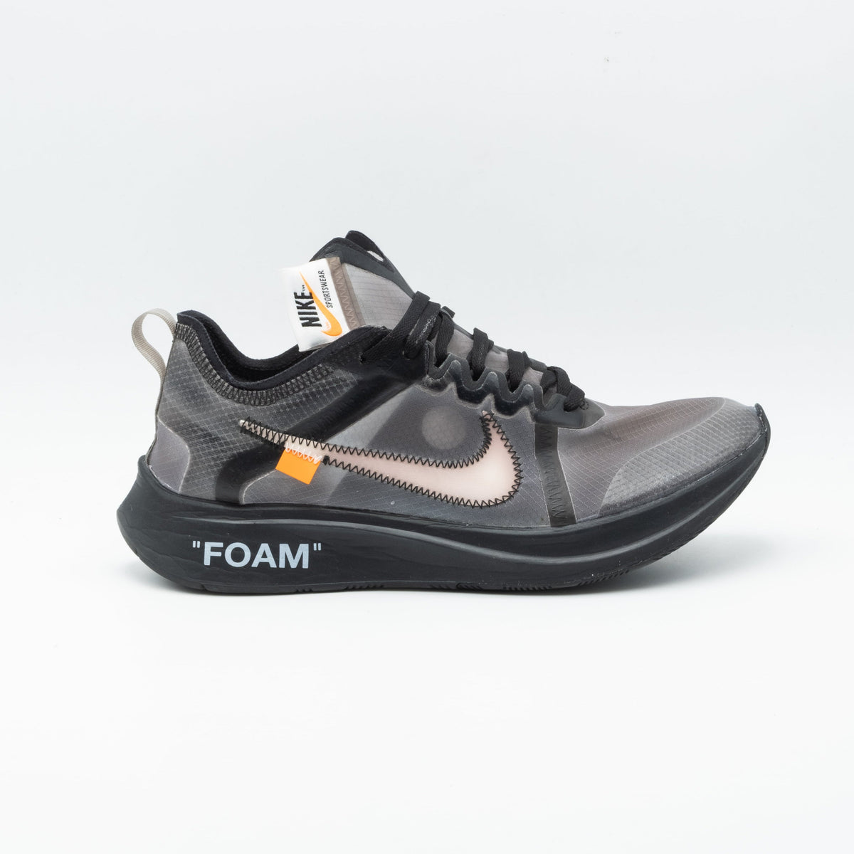 Nike Zoom Fly Off-White Black Silver