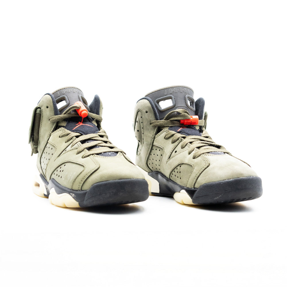 Air Jordan 6 Retro Travis Scott Medium Olive