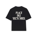 Ami Paris T-shirt Place des Victoires noir
