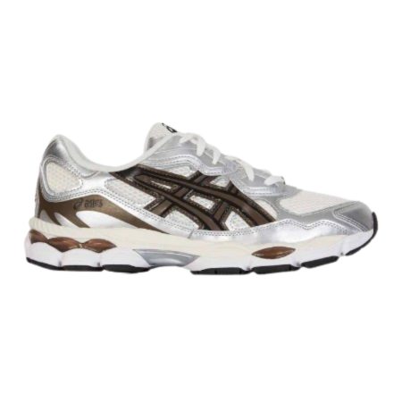 Asics Gel-NYC White Brown Silver