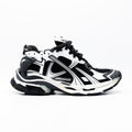 Balenciaga Runner Black White