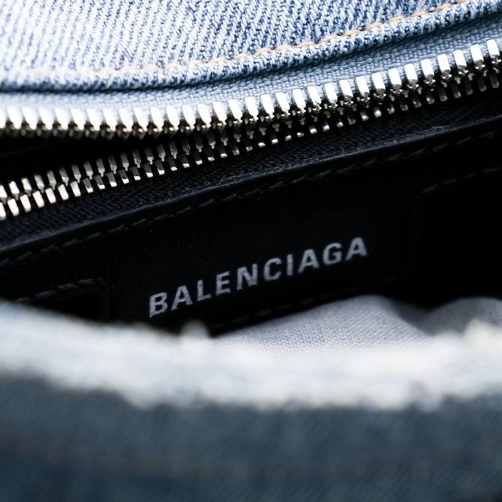 Balenciaga Sac Neo Cagole XS en jean