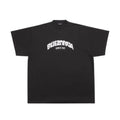 Balenciaga T-Shirt Back Flip Noir