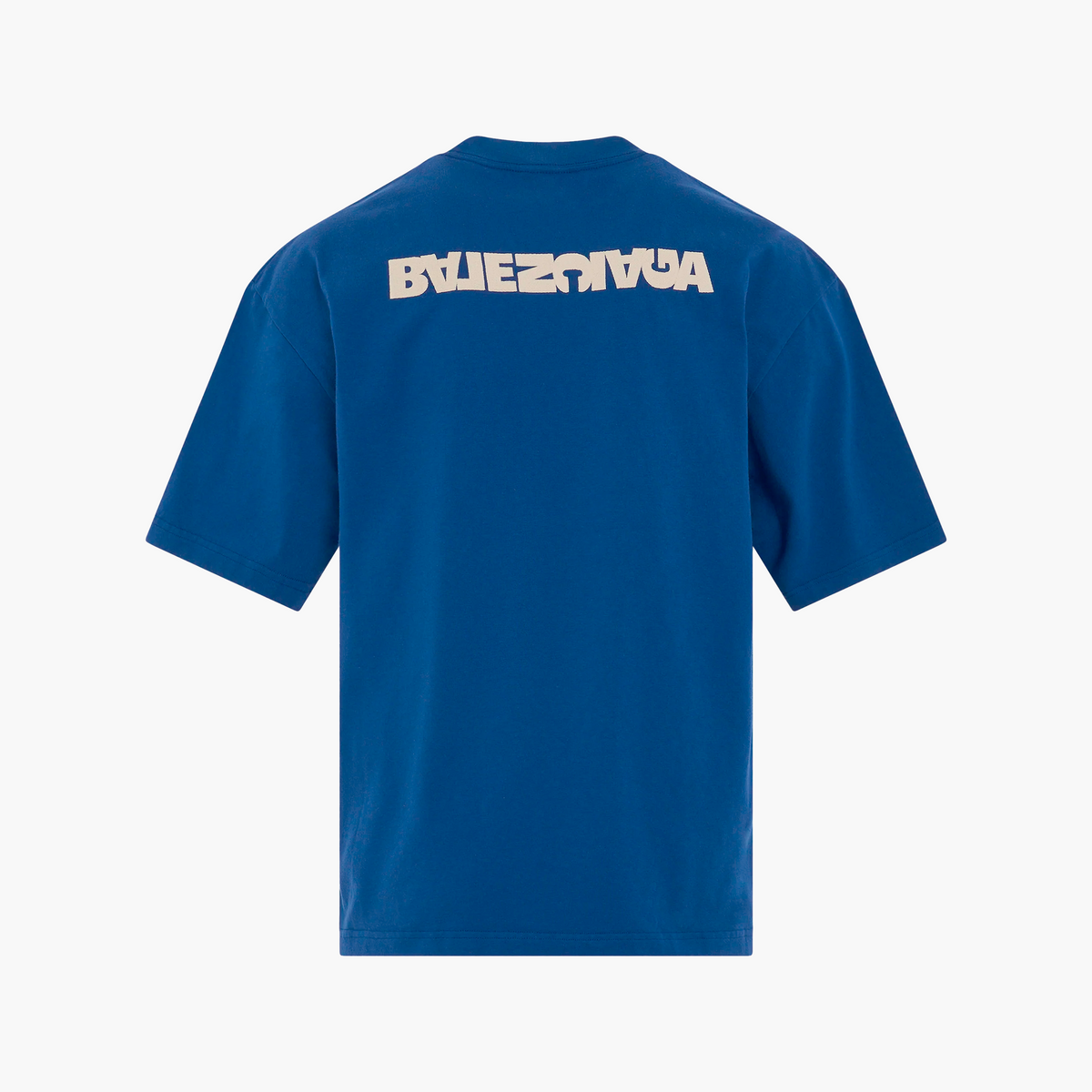 Balenciaga T-Shirt Logo Bleu