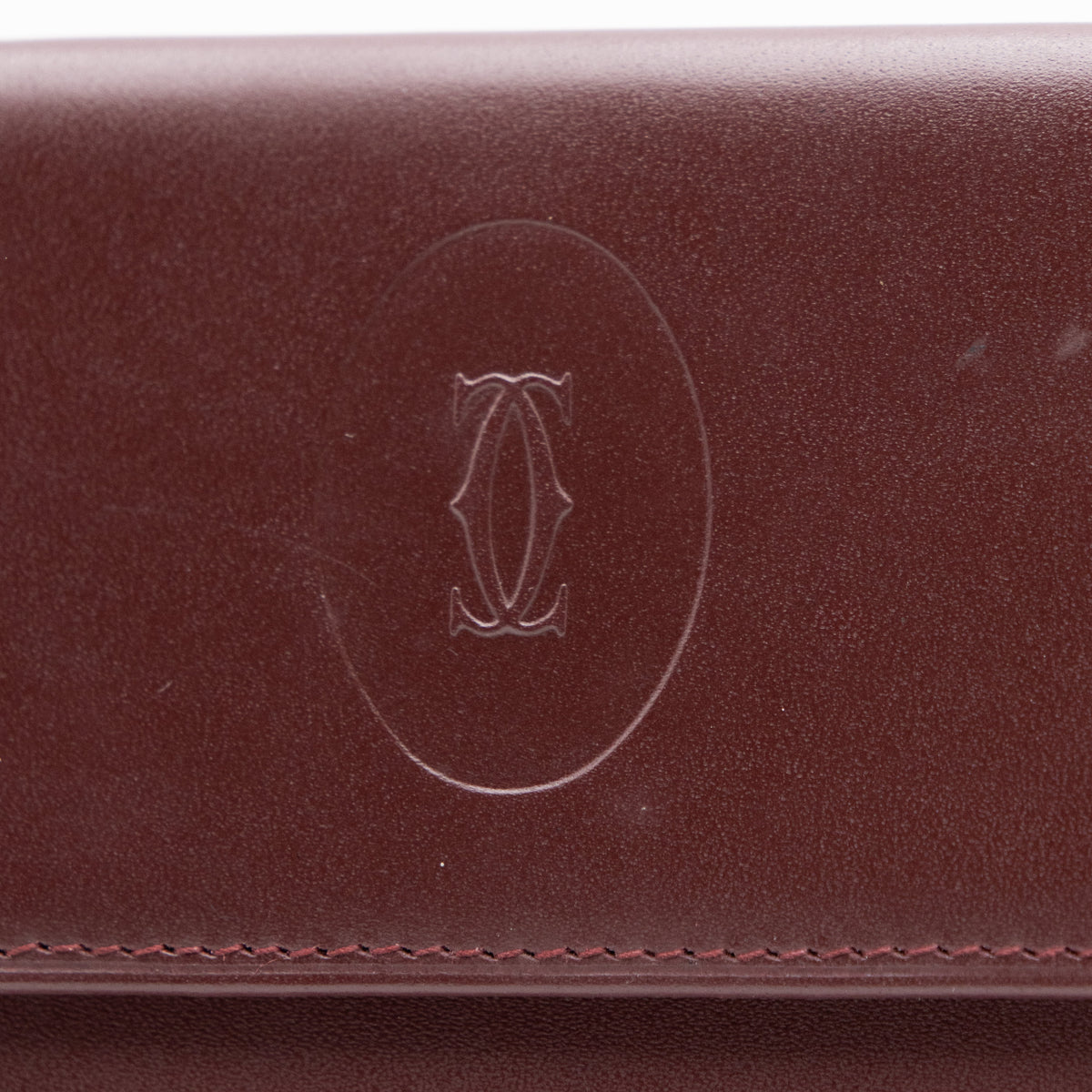 Cartier Portefeuille Long Bordeaux
