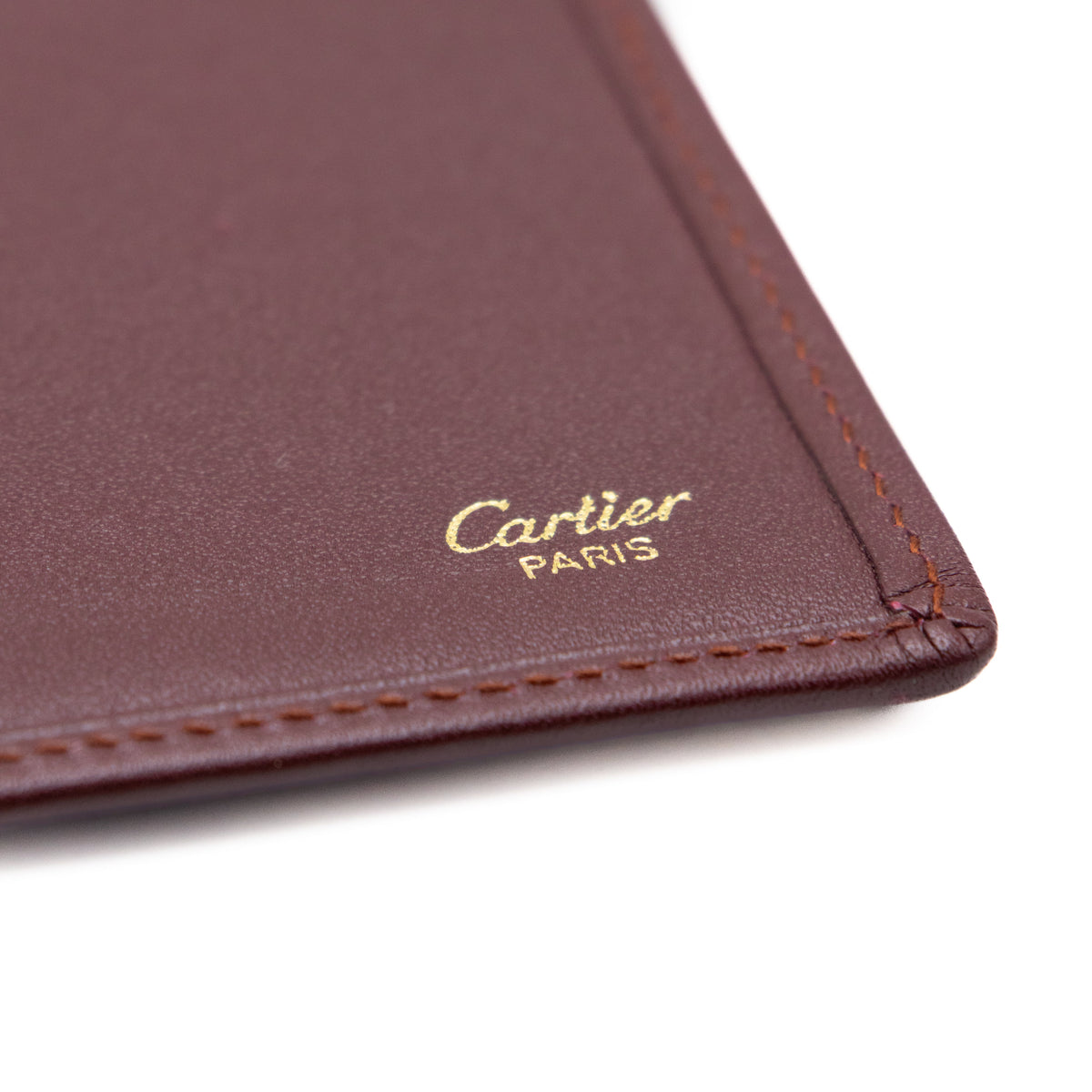 Cartier Portefeuille Long Bordeaux