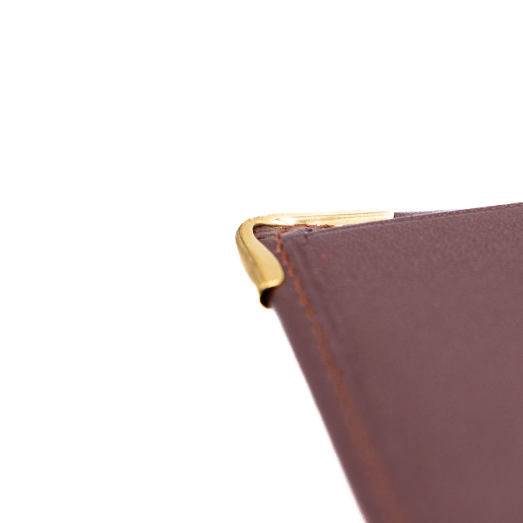 Cartier Portefeuille Long Bordeaux