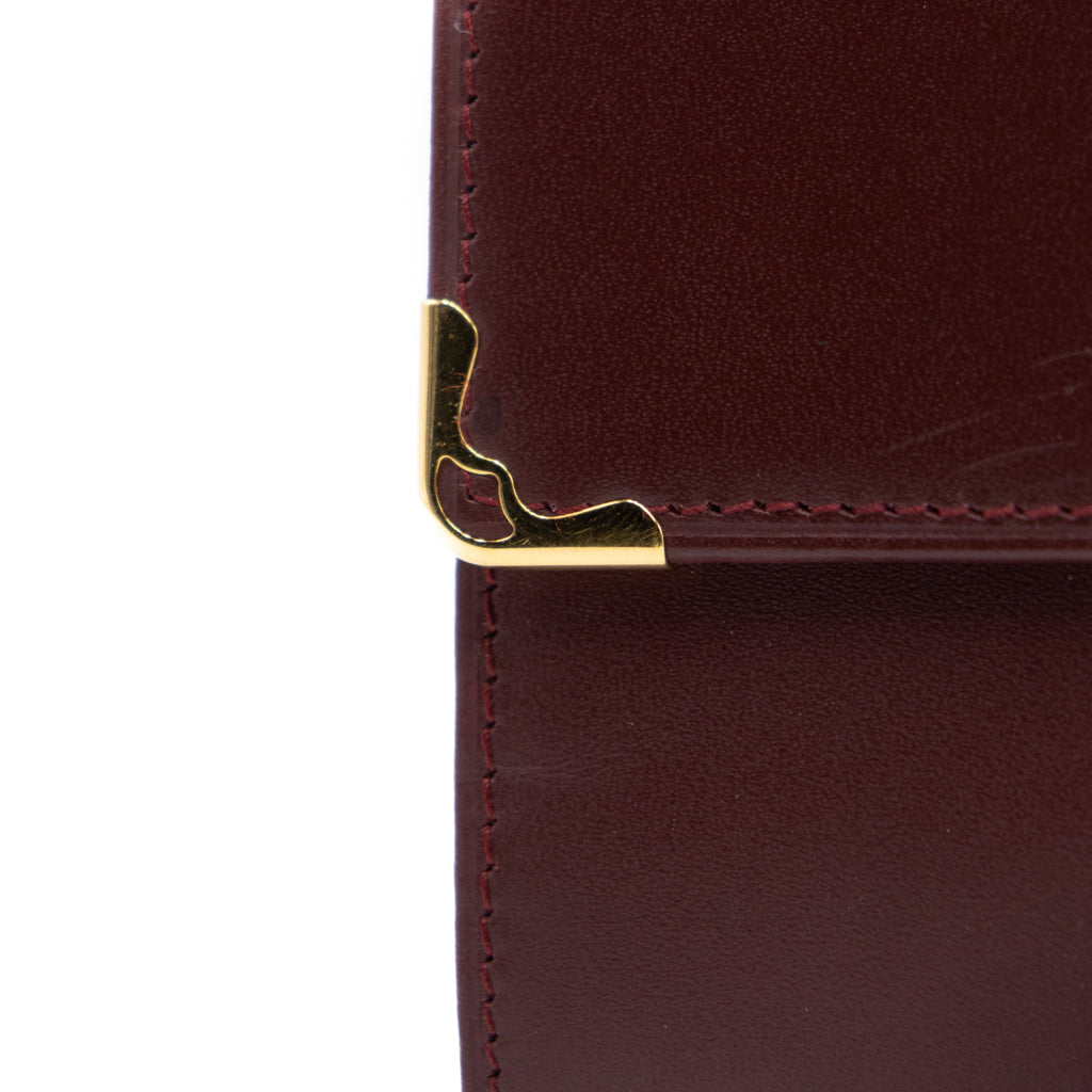 Cartier Portefeuille Long Bordeaux