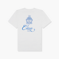Casablanca T-Shirt Caza Emblem Blanc