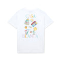 Casablanca T-shirt Objets en Vrac Blanc