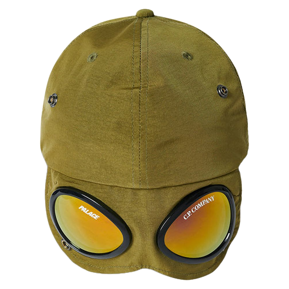 Casquette Lunettes Palace C.P. Company P-Cap Olive