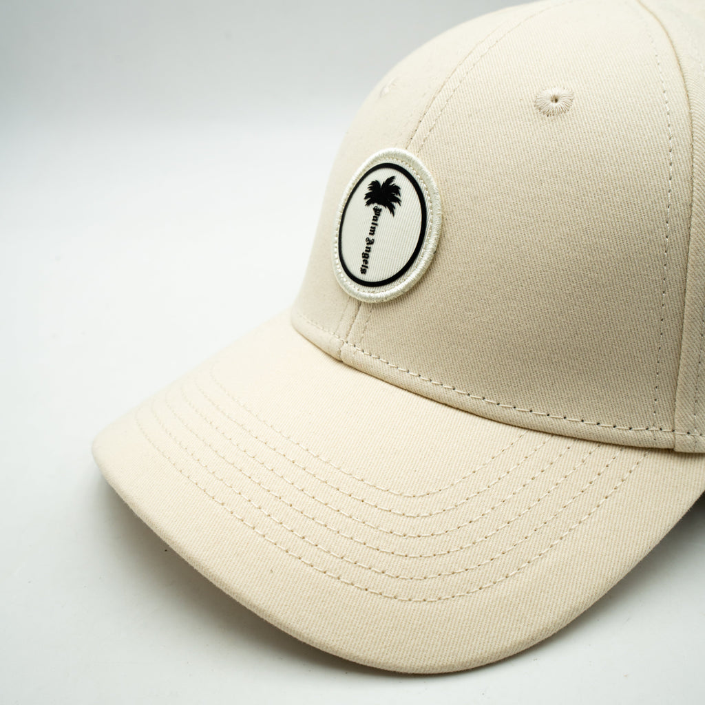 Casquette Palm Angels Logo Palm Blanc
