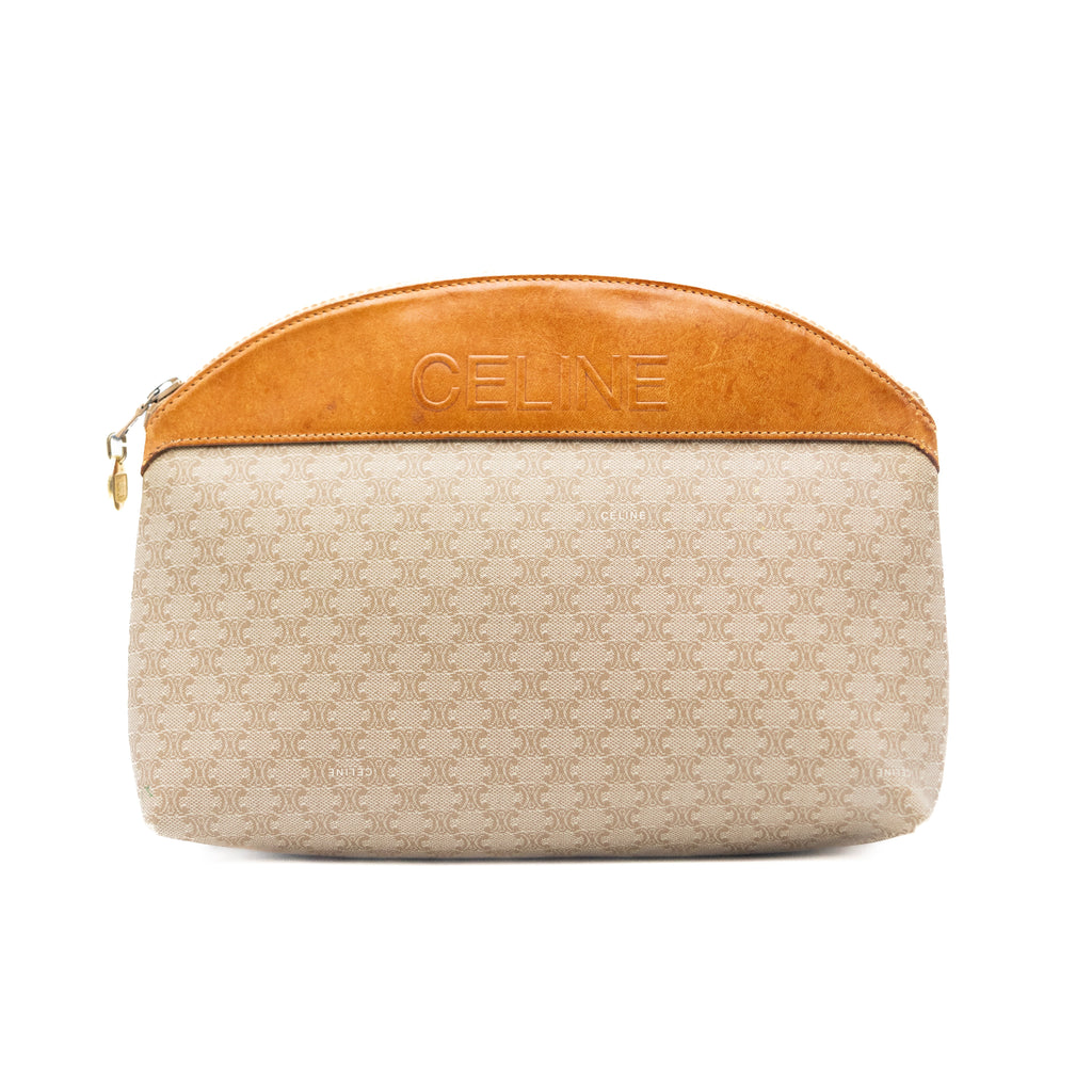 Celine Pochette Paris Marron