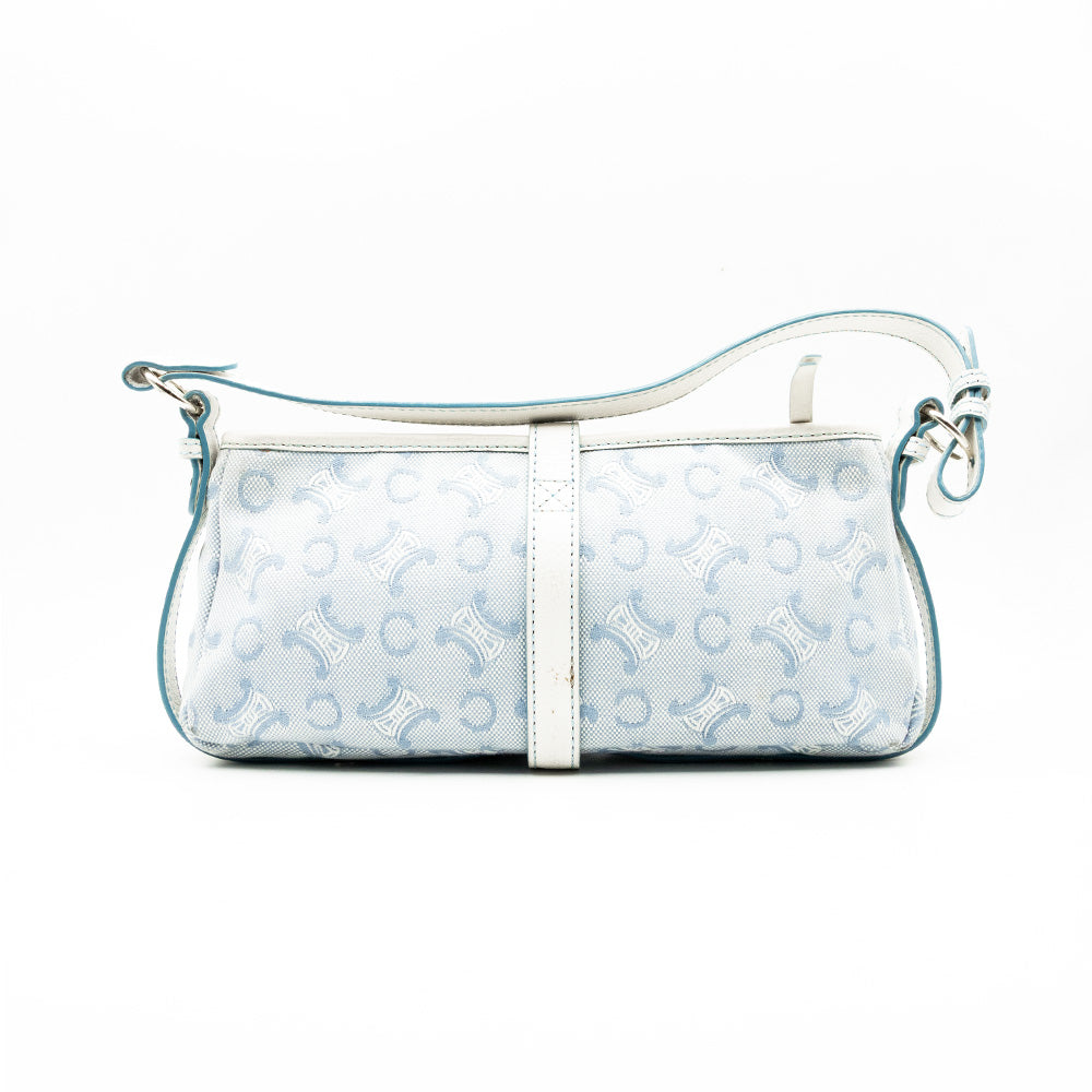 Céline Sac à main Macadam Canvas Bleu