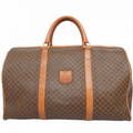 Celine Sac à main Boston Macadam Marron