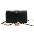 Chanel Portefeuille Noir