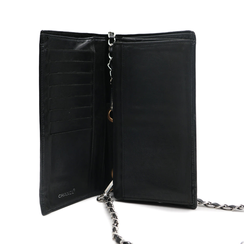 Chanel Portefeuille Noir