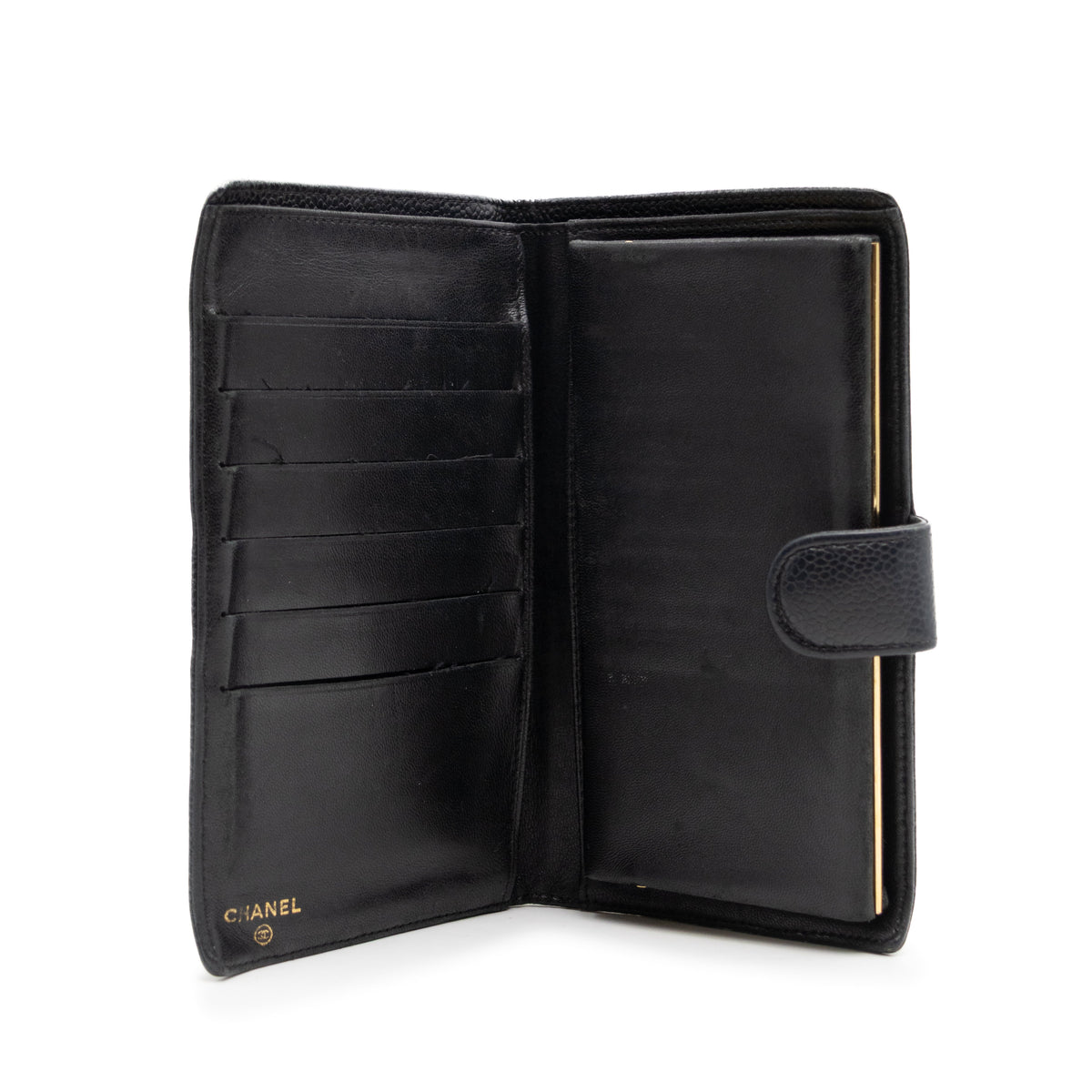 Chanel Portefeuille Noir