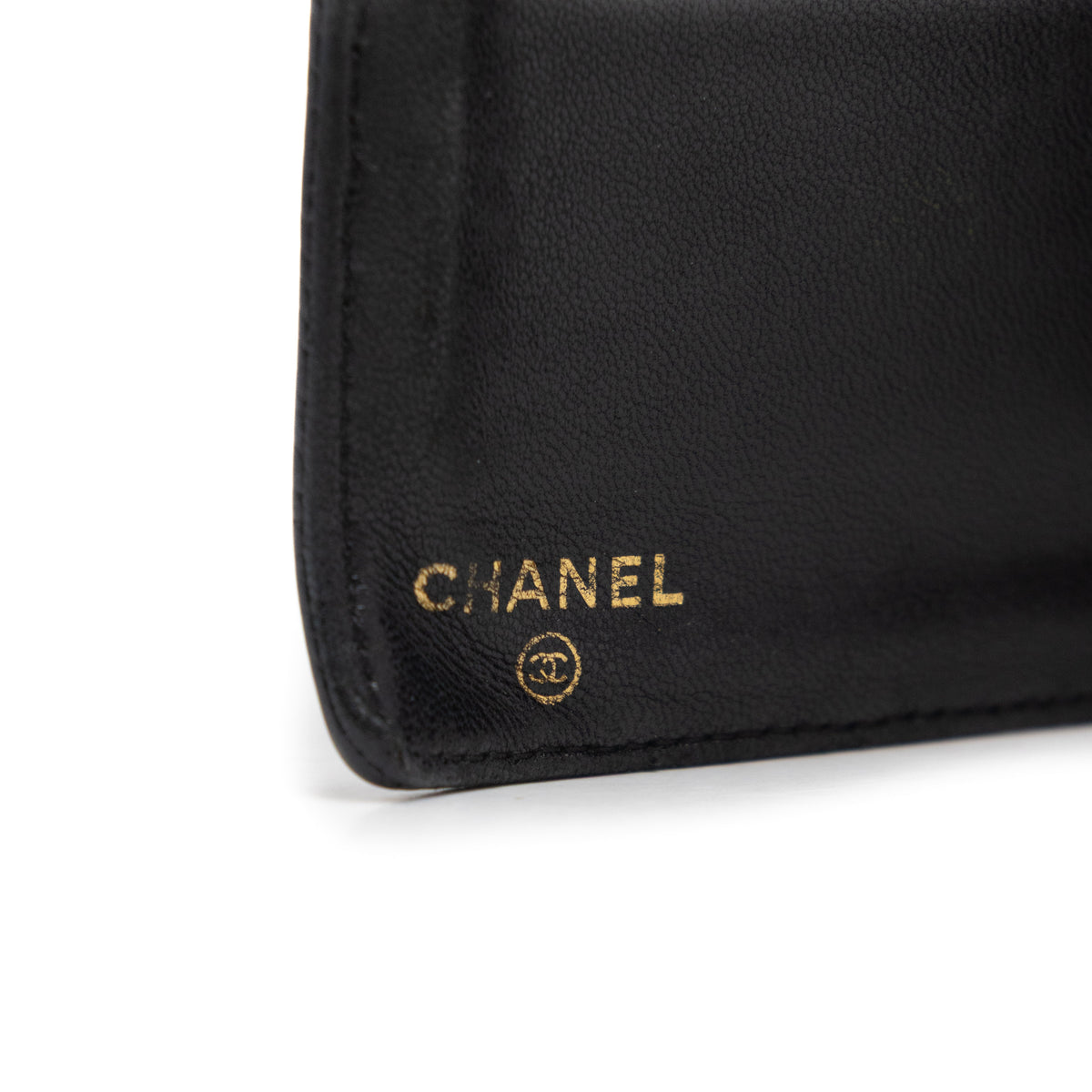 Chanel Portefeuille Noir