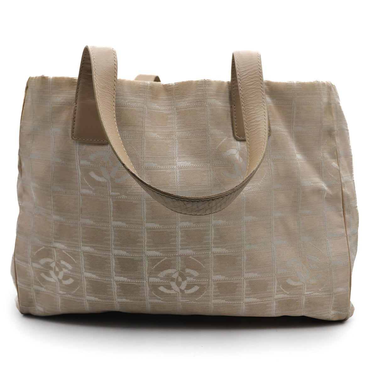 Chanel Sac à main Travel Line MM Beige