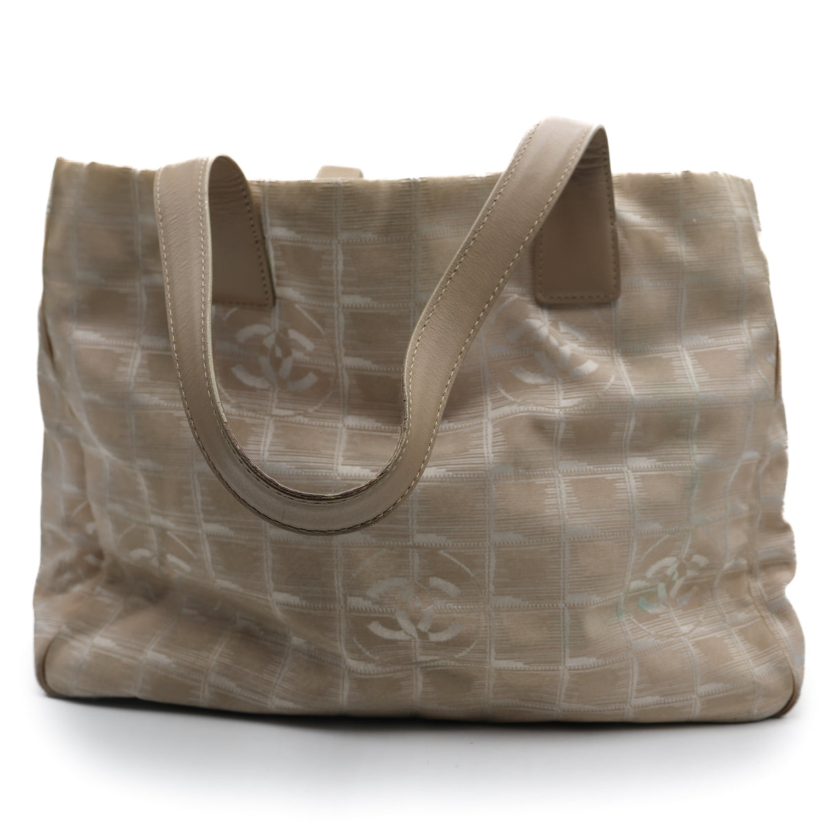 Chanel Sac à main Travel Line MM Beige