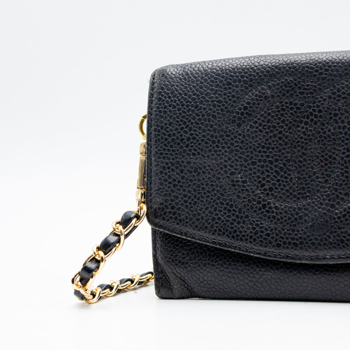 Chanel Sac Bandouillière Cuir Noir