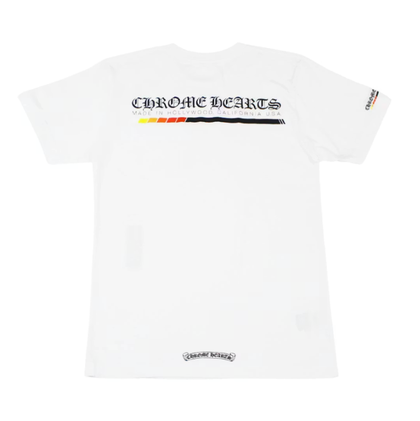 Chrome Hearts T-shirt Hollywood Logo Blanc
