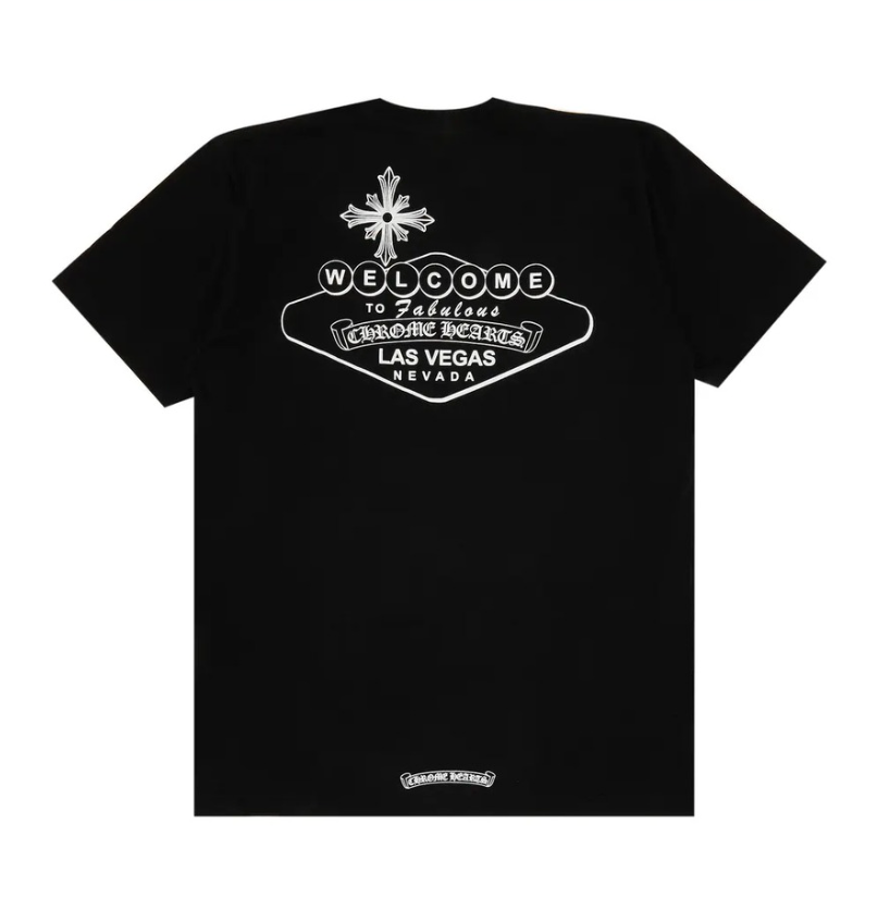 Chrome Hearts T-shirt Las Vegas Exclusive Noir