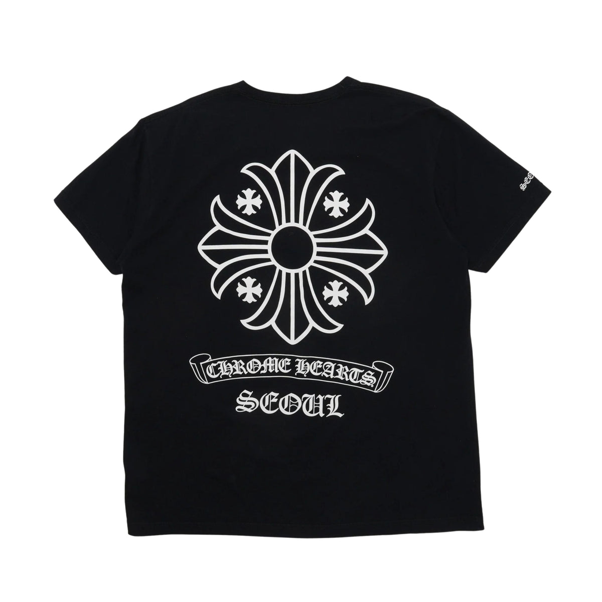 Chrome Hearts T-Shirt Logo Seoul Black