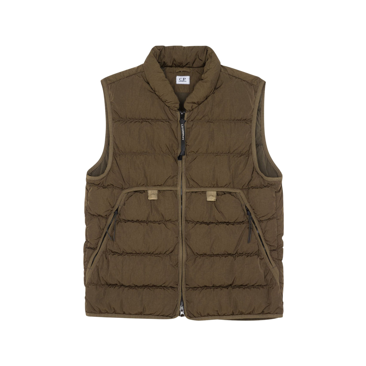 CP Company Doudoune sans-manche Kaki