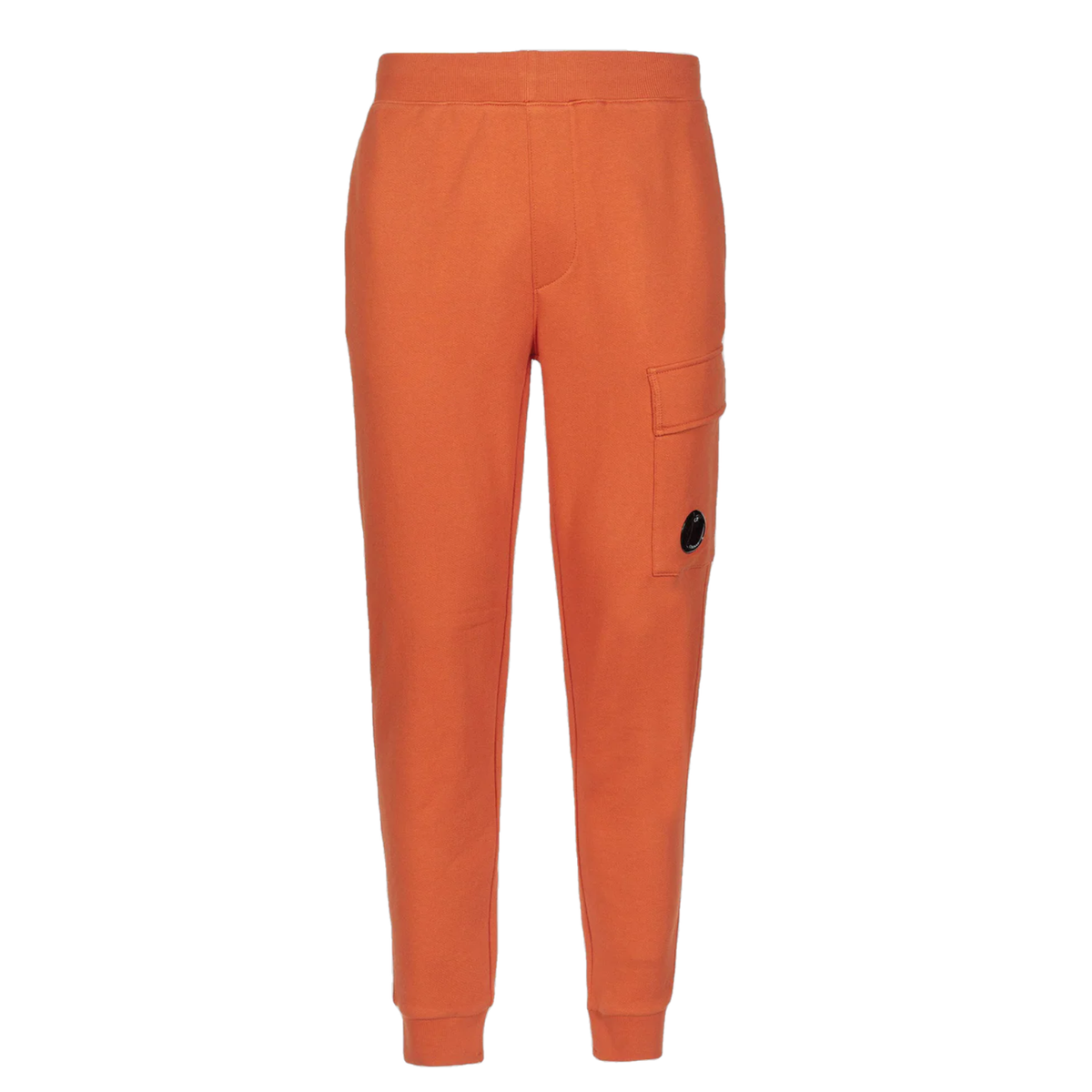 CP Company Pantalon de jogging Diagonal Raised Fleece Orange