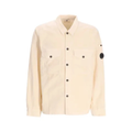 CP Company Surchemise Velours Cotelé Beige