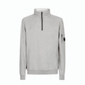 CP Company Sweatshirt Demi Zip Gris