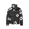 Denim Tears Cotton Wreath Puffer Jacket Noir