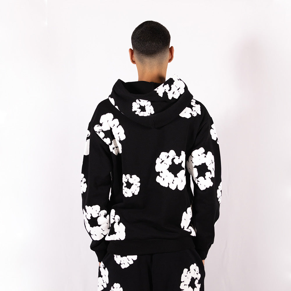 Denim Tears Hoodie The Cotton Wreath Noir
