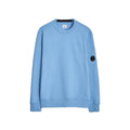 CP Company Pull Crewneck Diagonal Raised Bleu