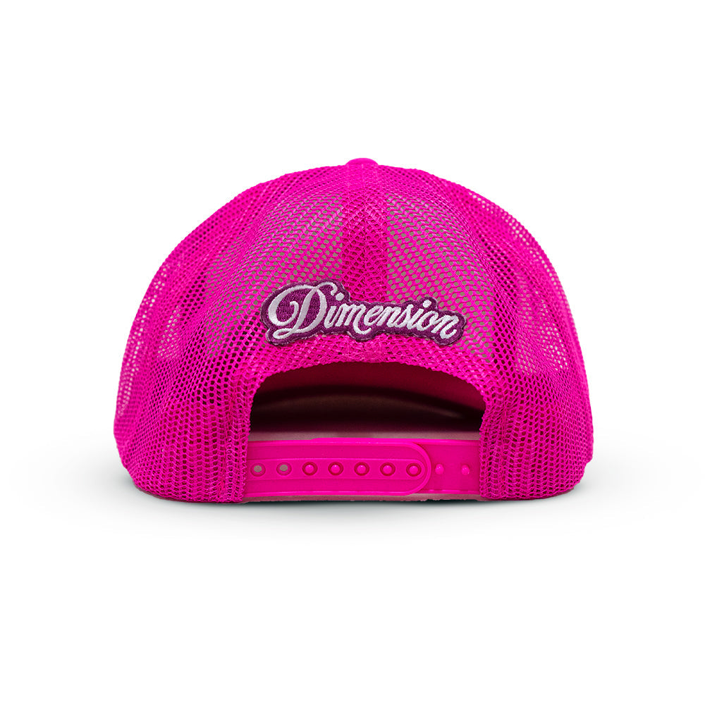 Dimension Casquette Rose