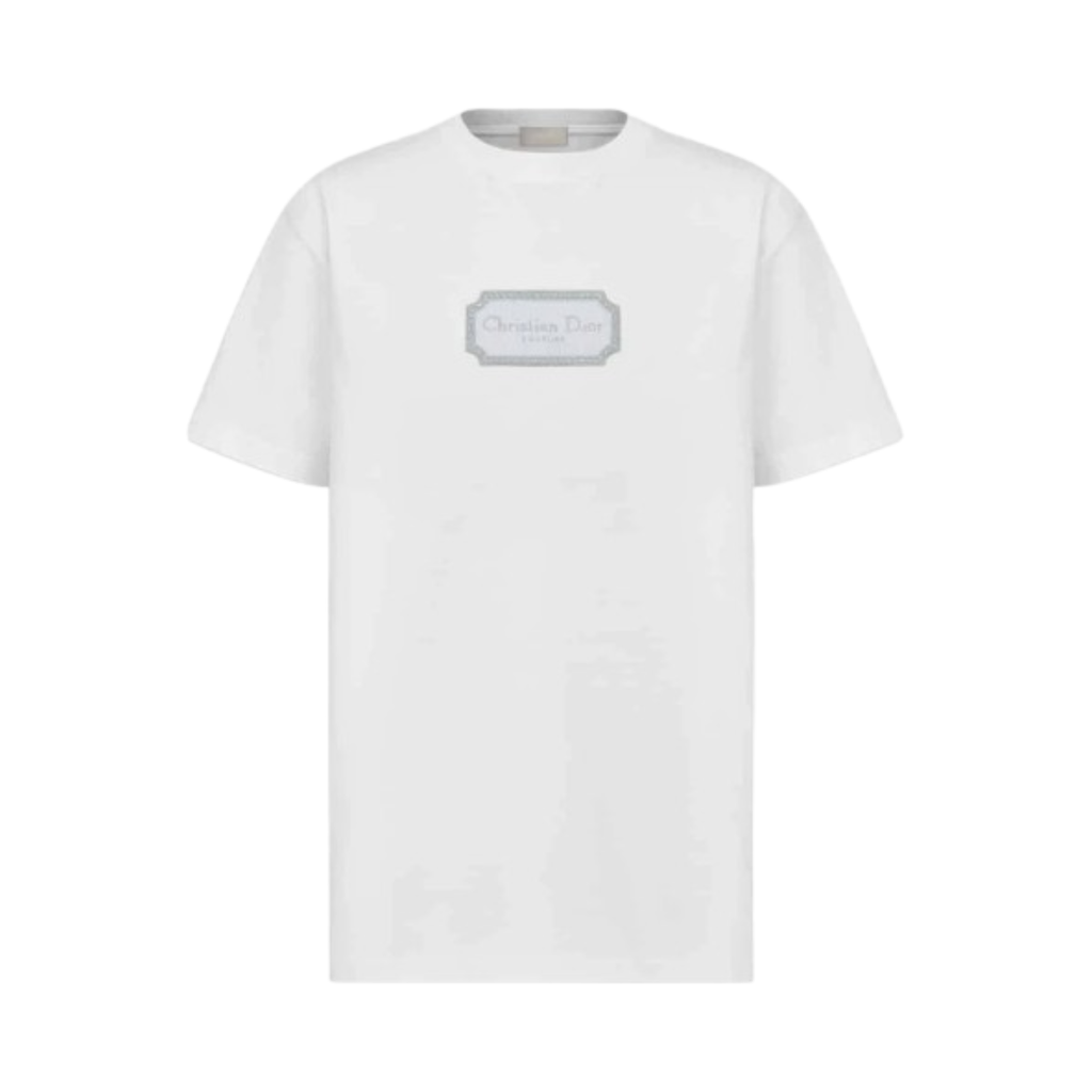 Dior Couture Cotton T-shirt Blanc