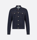 Dior Oblique jacket Raw blue cotton denim