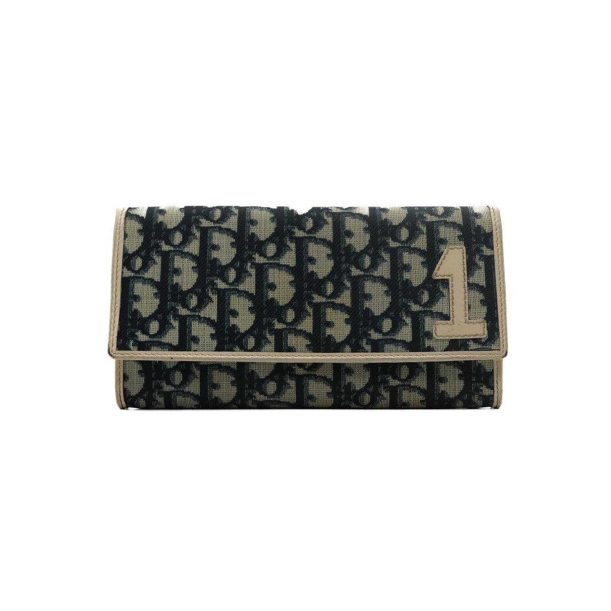 Dior Portefeuille Trotter Monogram Bleu