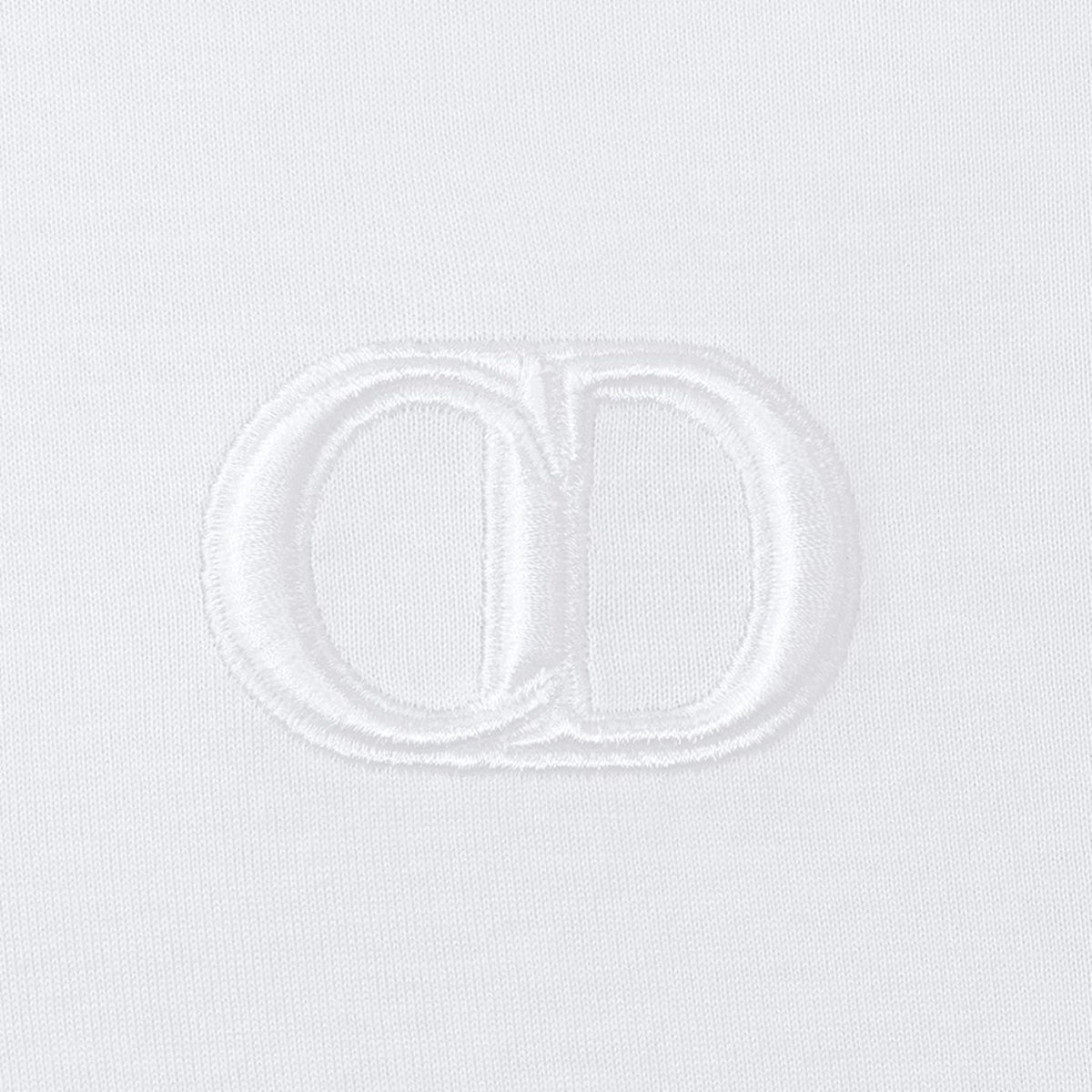 Dior T-Shirt Icon Logo Blanc