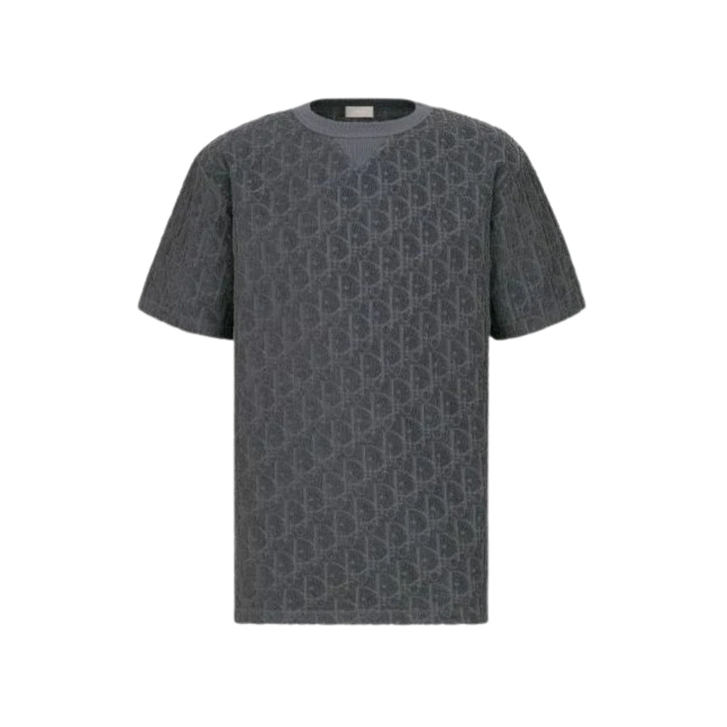 Dior T-Shirt Oblique Gris