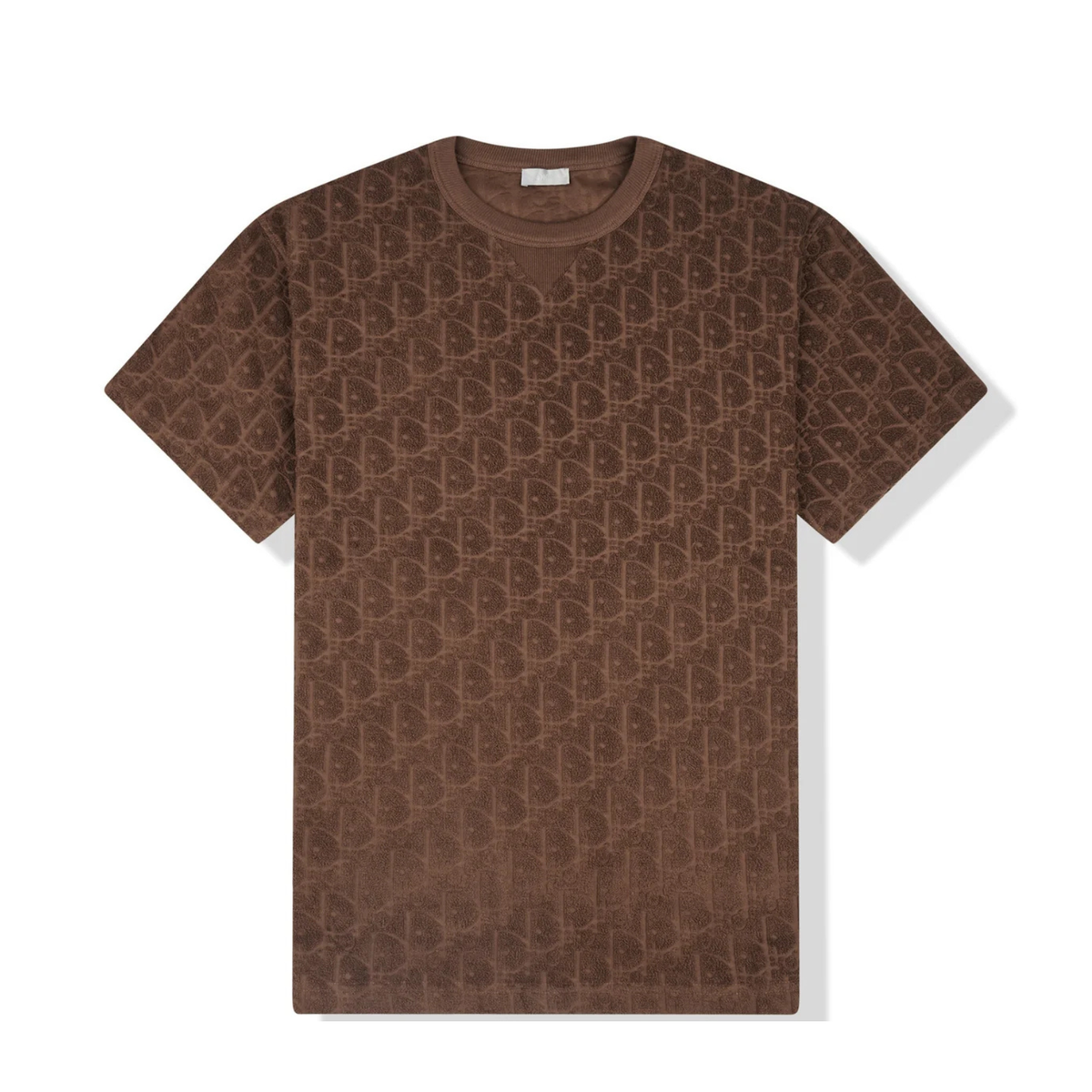 Dior T-Shirt Oblique Towelling Marron