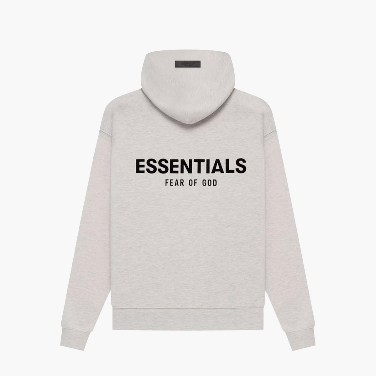 Essentials Hoodie Light Oatmeal Gris Clair Fear Of God