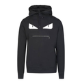 Fendi Black Bag Bugs Zip Mouth Hoodie