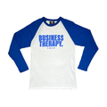 Finesse T-shirt Baseball Manches Longues Business Therapy Bleu